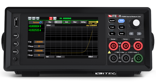  IT2800系列 高精度源表(SMU)
